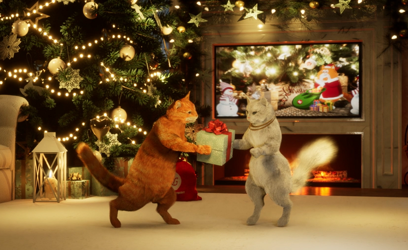3d animated TV video New Year’s greeting for the RG Development company. The advertising campaign have started on New Year’s Eve.